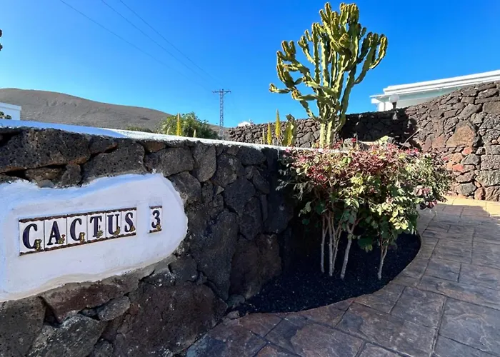 Cactus Piscina Climatizada * La Asomada (Lanzarote)